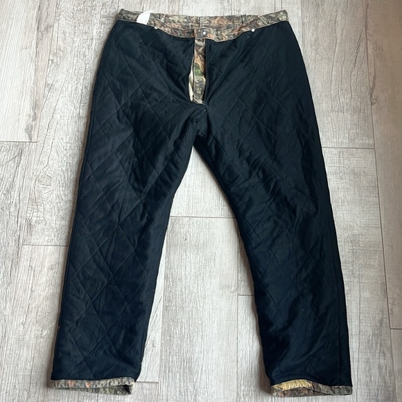 Wrangler Fleece Lined Camo Jeans Advantage Timber Size 46 X 32 - Picture 6 of 9